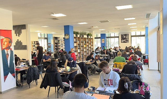 Başkan Çerçioğlu’nun Öğrencilere Armağanı Çalışma Salonlarına Yoğun İlgi