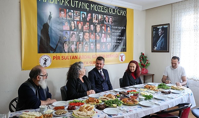 Başkan Görkem Duman’dan Pir Sultan Abdal Kültür Derneği’ne ziyaret: “Her zaman gönül birliğine hazırız”