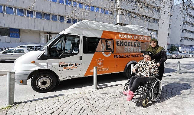 Konak’ta Engelsiz Servis’le hayata engel yok