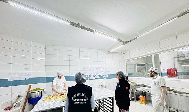 Bayram öncesi pastanelerde denetim 