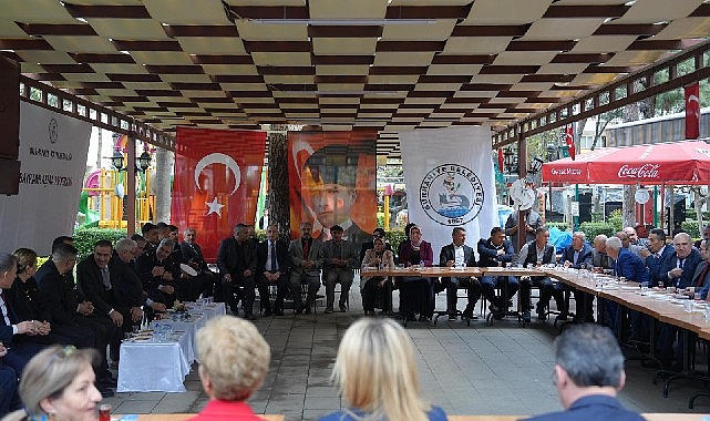 Burhaniye’de bayramlaşma töreni yapıldı