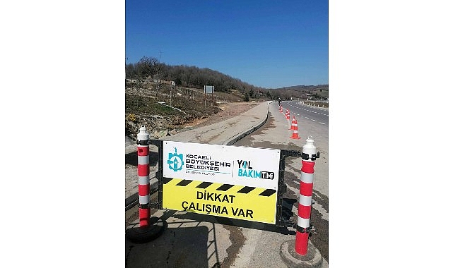 Büyükşehir, yol güvenliği için durmaksızın çalışıyor