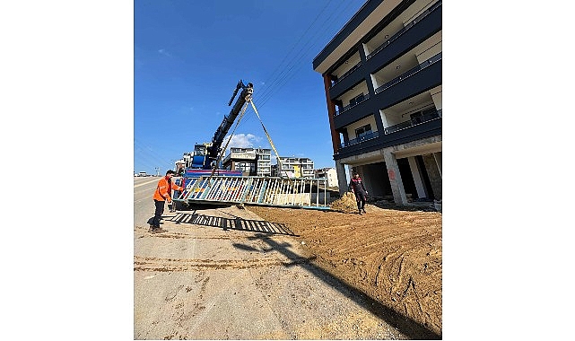 Büyükşehir’in kent estetiğine katkısı sürüyor