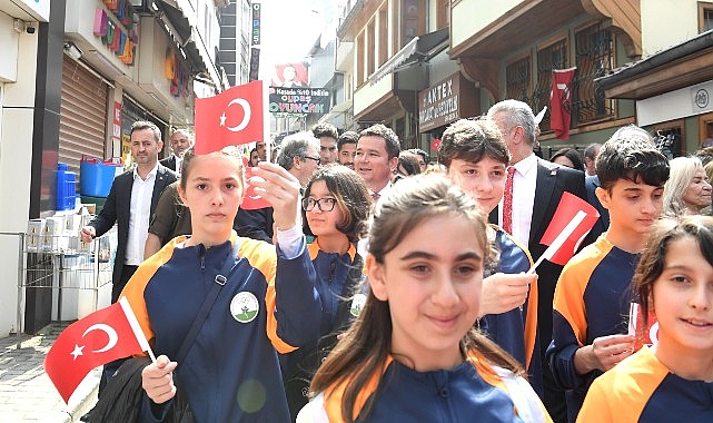 23 Nisan korteji Osmangazi’de büyük bir coşkuyla gerçekleşti
