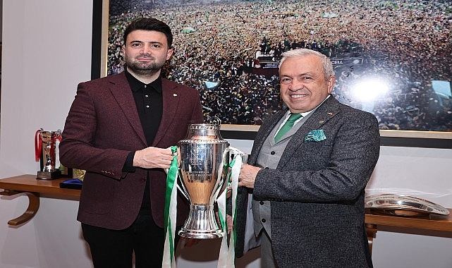 Başkan Şadi Özdemir’den Bursaspor’a destek: Her zaman yanınızdayız