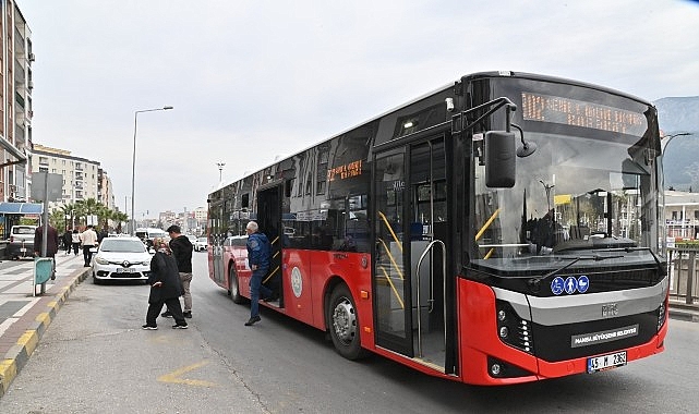 Manisa’da 1 Mayıs’ta toplu taşıma ücretsiz