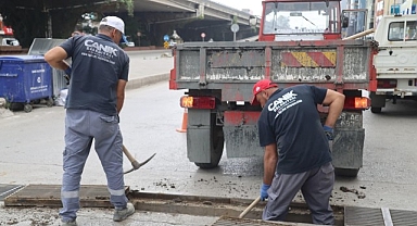 Canik Belediyesi, mazgal temizliği çalışmalarına aralıksız bir şekilde devam ediyor.
