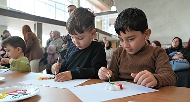 Keçiörenli Çocuklar Workshop ile Doyasıya Eğlendi