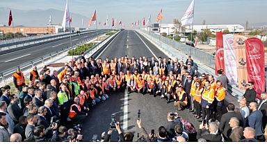 İnegöl’ün Doğu Kapısının Giriş Kavşağı Törenle Açıldı